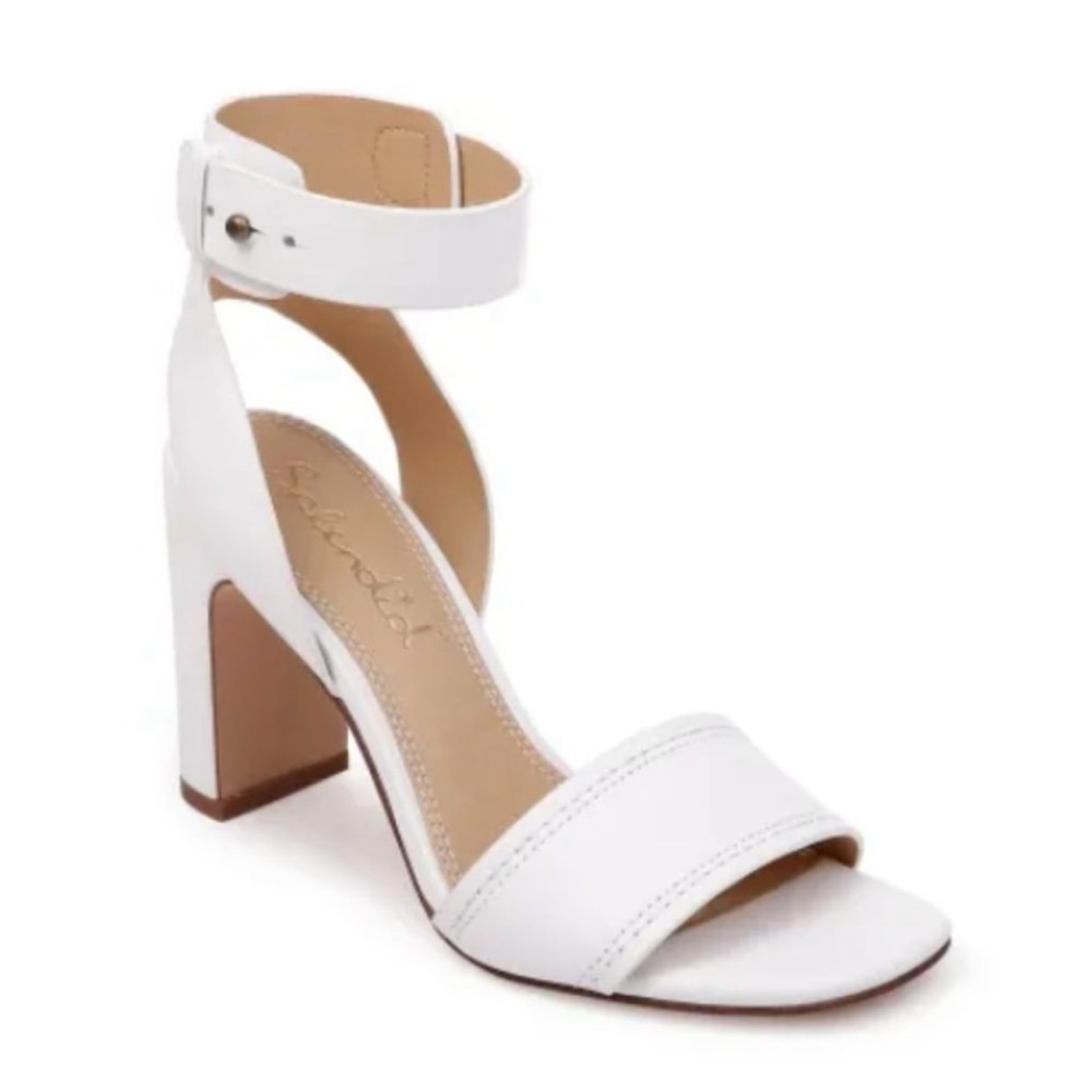 Splendid White Harding Heels